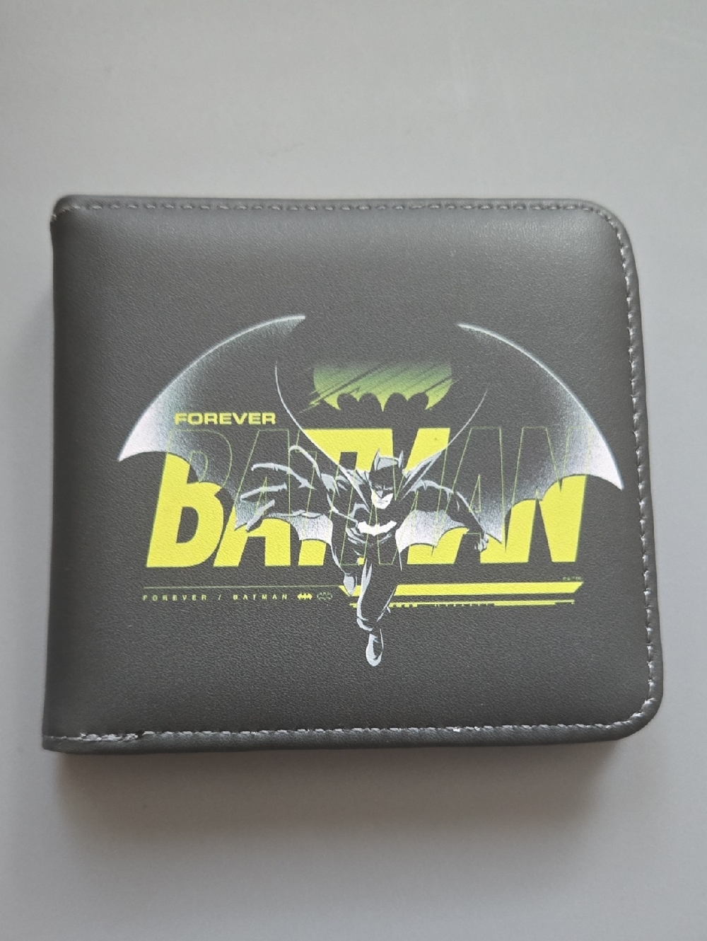 New Batman forever anime manga leather wallet
